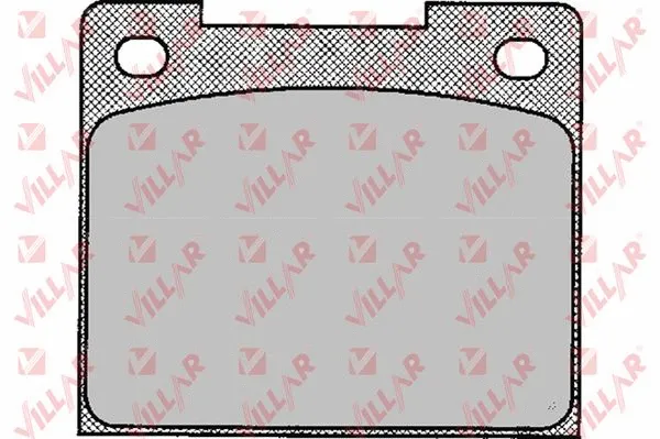 Kit de plaquettes de frein, frein à disque VILLAR 626.0113