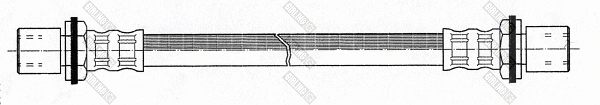 Flexible de frein GIRLING 9001181