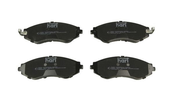 Kit de plaquettes de frein, frein à disque HART 226 361