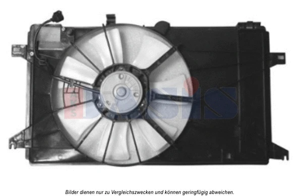Ventilateur, refroidissement du moteur AKS DASIS 118032N