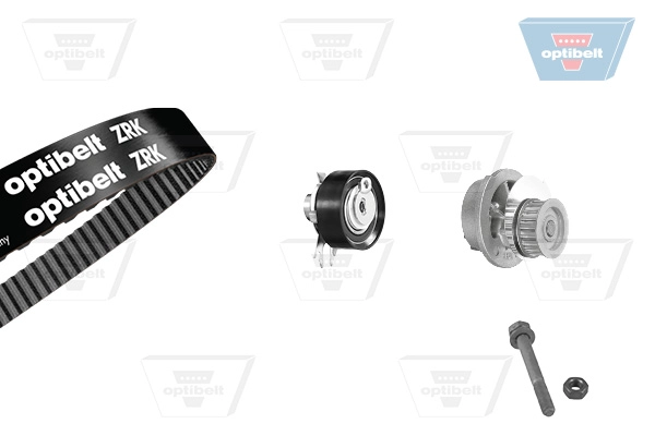 Pompe à eau + kit de courroie crantée OPTIBELT KT 1034W1