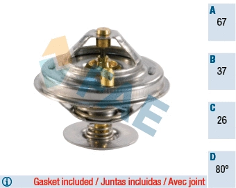 Thermostat, liquide de refroidissement FAE 5304480
