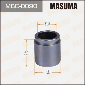 Piston, étrier de frein MASUMA MBC-0090