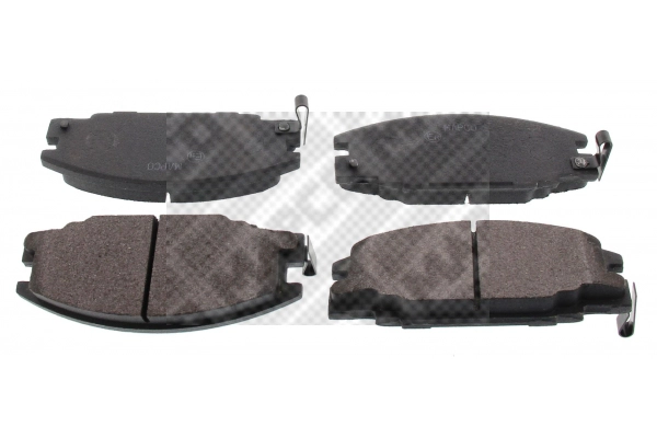 Kit de plaquettes de frein, frein à disque MAPCO 6438