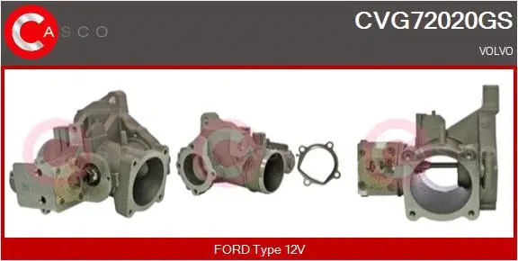 Vanne EGR CASCO CVG72020GS