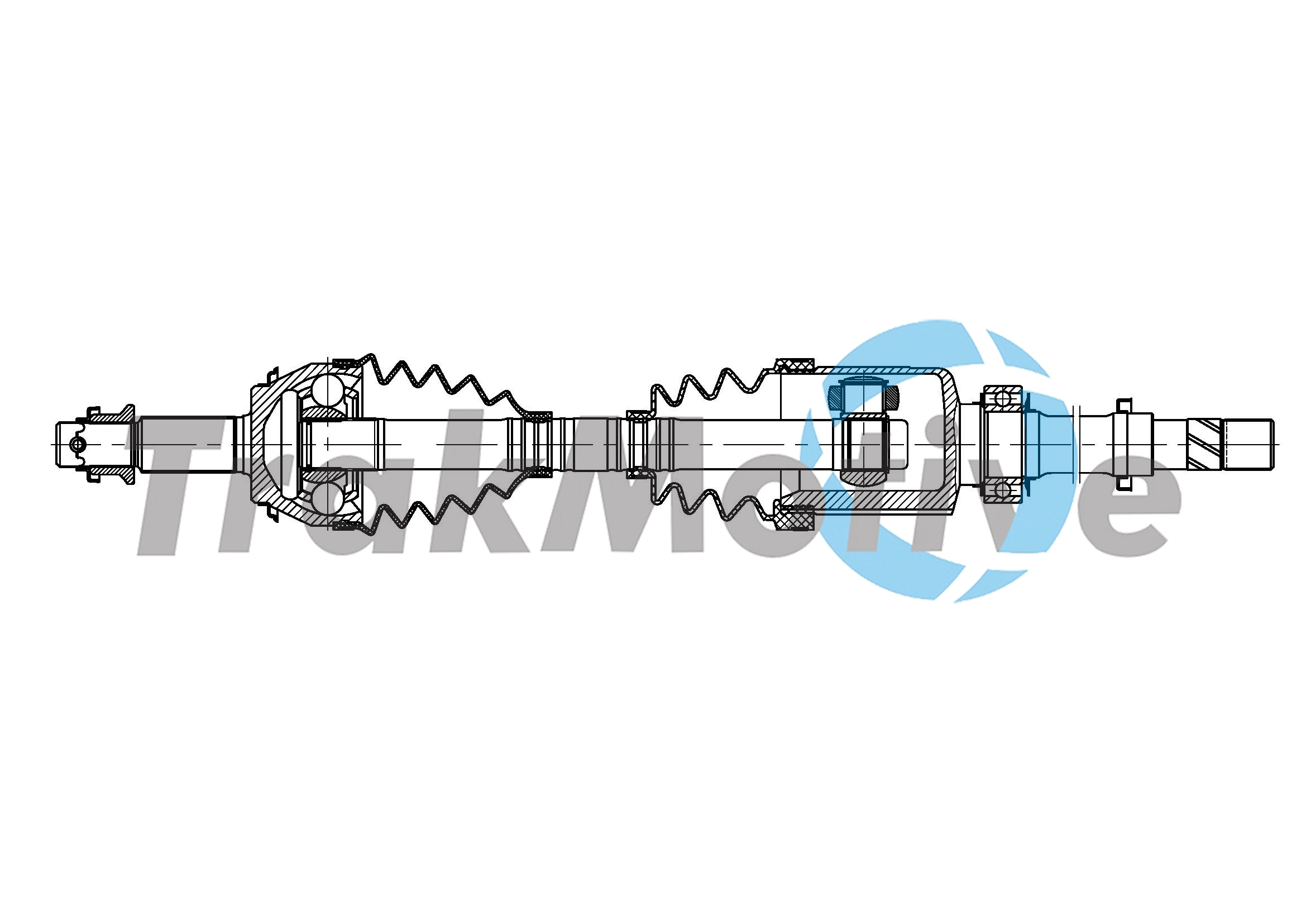 Arbre de transmission TrakMotive 30-1916