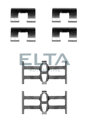 Kit d'accessoires, plaquette de frein à disque ELTA AUTOMOTIVE EA8579