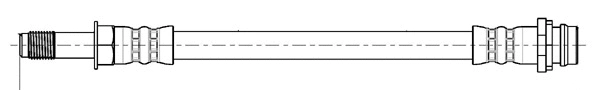 Flexible de frein CEF 512787