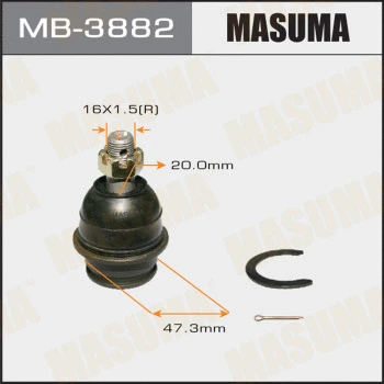 Rotule de suspension MASUMA MB-3882