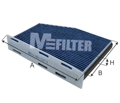 Filtre, air de l'habitacle MFILTER K 908BIO
