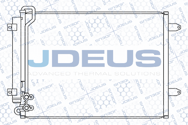 Condenseur, climatisation JDEUS M-7300230