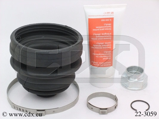 Jeu de joints-soufflets, arbre de commande CDX 22-3059
