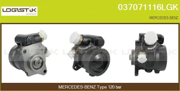 Pompe hydraulique, direction LGK 037071116LGK