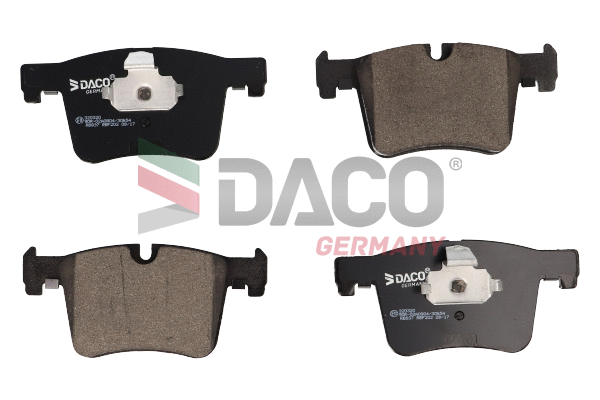 Kit de plaquettes de frein, frein à disque DACO Germany 320320