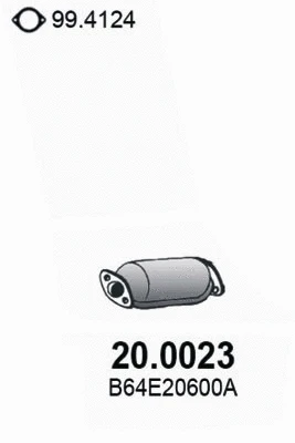 Catalyseur ASSO 20.0023