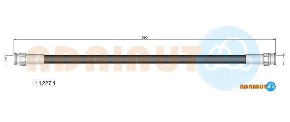 Flexible de frein ADRIAUTO 11.1227.1