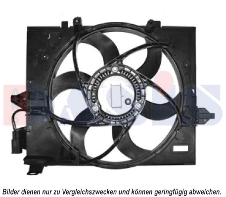 Ventilateur, condenseur de climatisation AKS DASIS 058027N