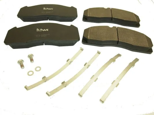Kit de plaquettes de frein, frein à disque KAWE 88088