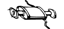 Silencieux avant VEGAZ GmbH MZS-42