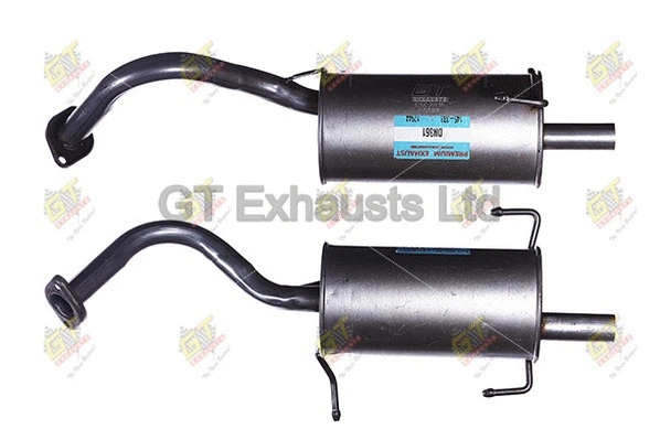 Silencieux arrière GT Exhausts GDN361