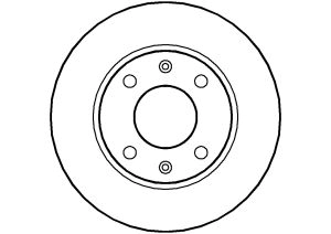 Disque de frein ABTEX BD293V