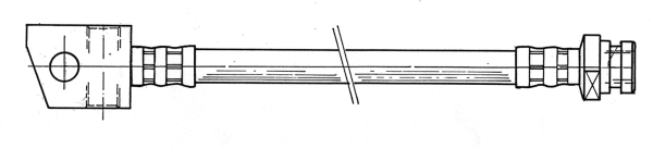 Flexible de frein CEF 510947