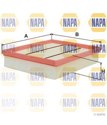 Filtre à air NAPA NFA1561