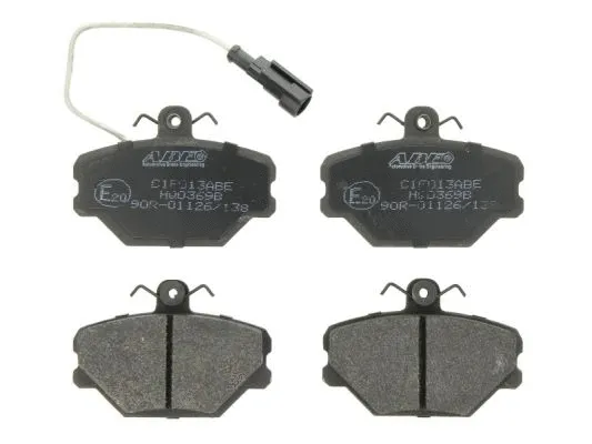 Kit de plaquettes de frein, frein à disque ABE C1F013ABE