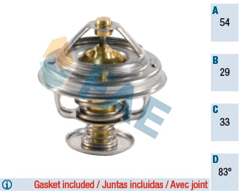Thermostat, liquide de refroidissement FAE 5304283