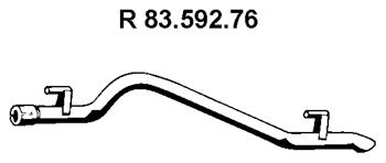 Tuyau d'échappement VEGAZ GmbH MR-259