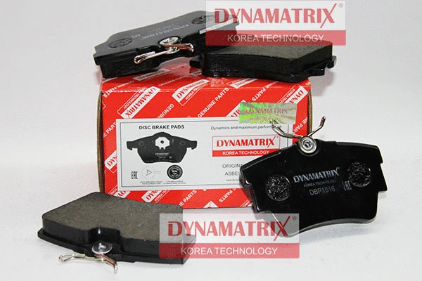 Kit de plaquettes de frein, frein à disque DYNAMATRIX DBP1516