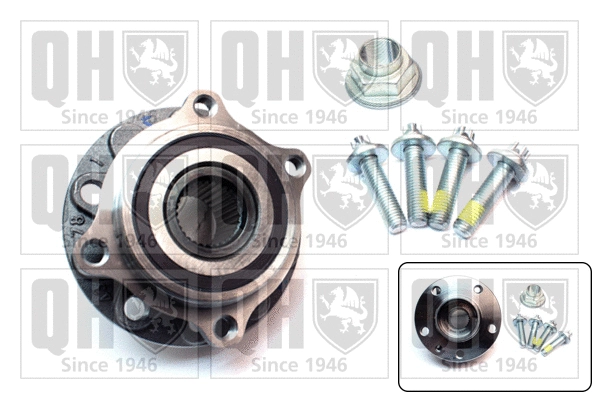 Kit de roulements de roue QUINTON HAZELL QWB1392