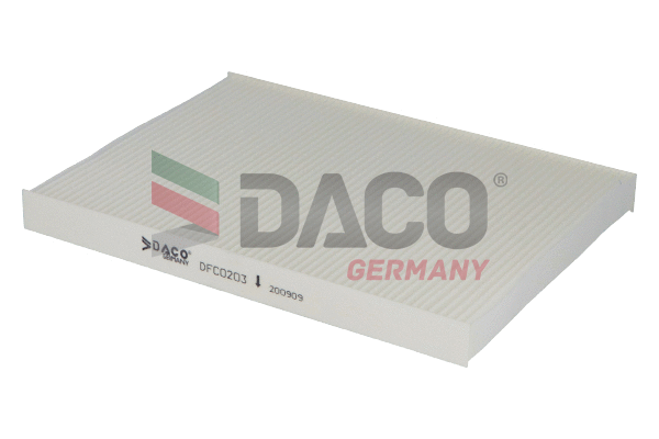 Filtre, air de l'habitacle DACO Germany DFC0203