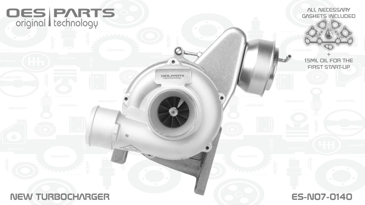 Turbocompresseur, suralimentation OES PARTS ES-N07-0140