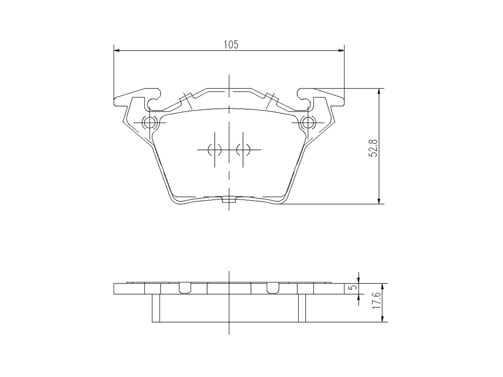 Kit de plaquettes de frein, frein à disque A.Z. Meisterteile AZMT-44-022-1442