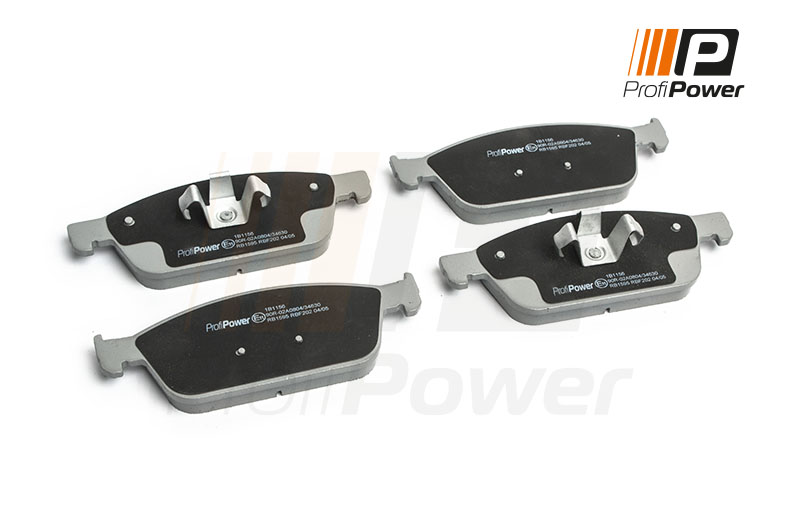 Kit de plaquettes de frein, frein à disque ProfiPower 1B1156