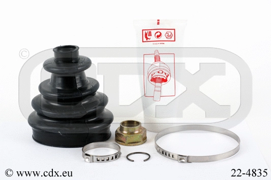 Jeu de joints-soufflets, arbre de commande CDX 22-4835