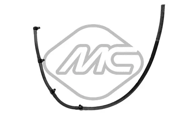 Tuyau, carburant de fuite Metalcaucho 77810