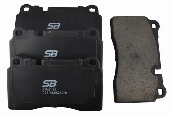 Kit de plaquettes de frein, frein à disque SB BP47486