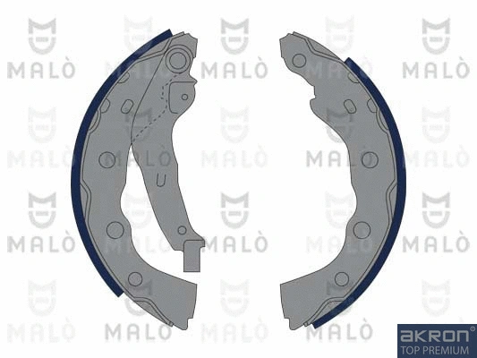 Jeu de mâchoires de frein AKRON-MALÒ 1390141