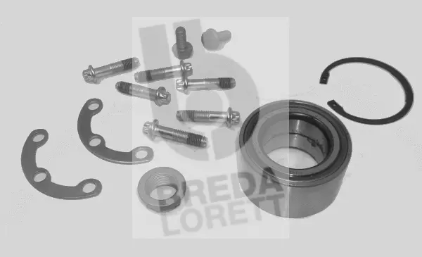Kit de roulements de roue BREDA LORETT KRT2516