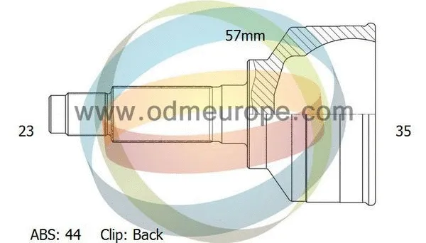 Jeu de joints, arbre de transmission 4X4 ESTANFI EST-12-291349
