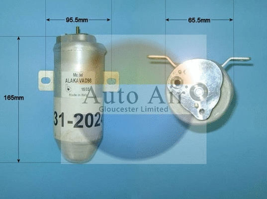 Filtre déshydratant, climatisation AUTO AIR GLOUCESTER 31-2024
