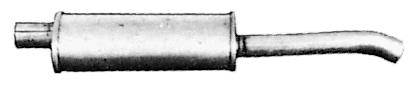 Silencieux arrière VEGAZ GmbH OS-108