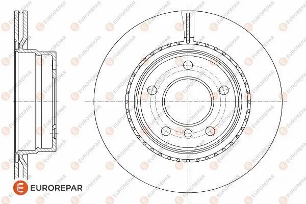 Disque de frein EUROREPAR 1618888480