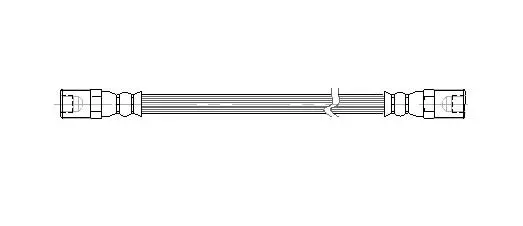 Flexible de frein Technika 49139