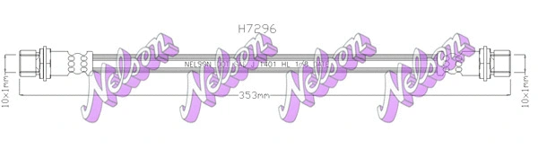 Flexible de frein KAWE H7296