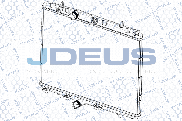 Radiateur, refroidissement du moteur JDEUS RA0210350