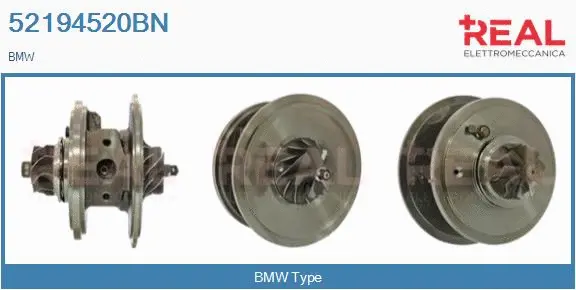 Groupe carter, turbocompresseur REAL 52194520BN