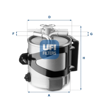 Filtre à carburant UFI 55.430.00